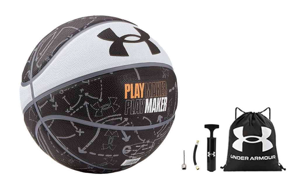

Under Armour Баскетбольный мяч China Rubber Basketball Black White Size 7 Street Training
