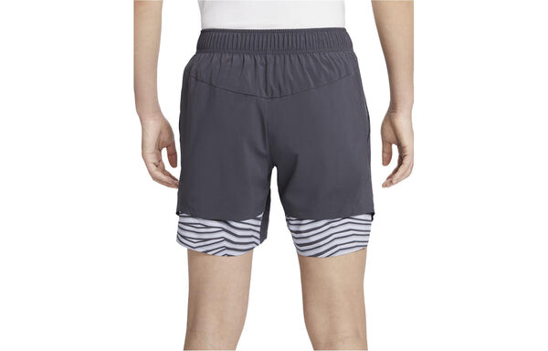 Шорты Nike Court Dri-FIT Slam Tennis Shorts 'Gridiron White', цвет gridiron/white — фото 2