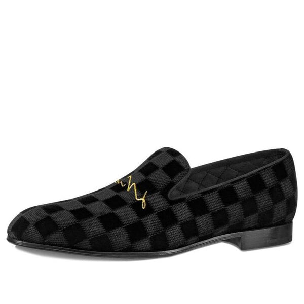 

Кроссовки auteuil velvet shoes 'black' Louis Vuitton, черный