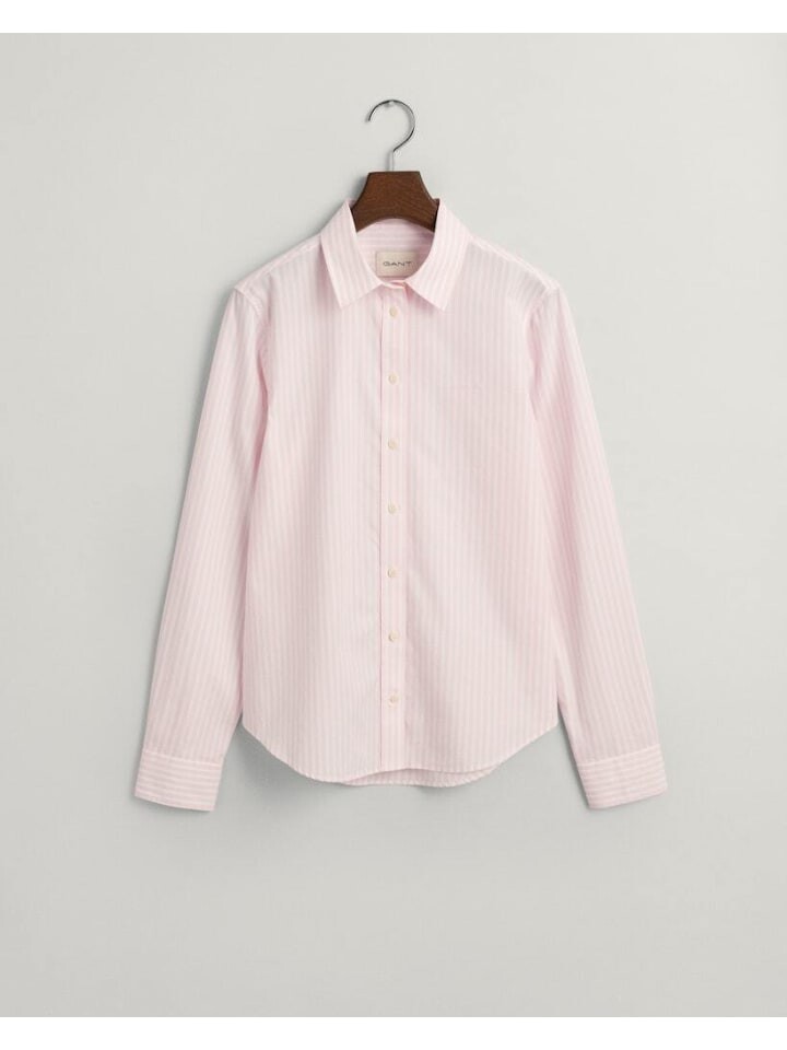 

Блуза Gant Langarmbluse, цвет light pink