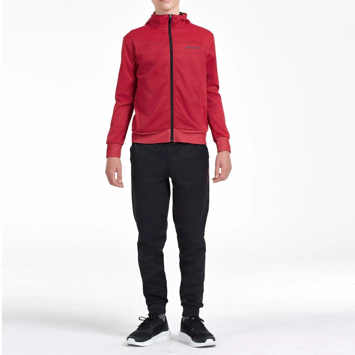 

Детский спортивный костюм из полиэстера Chao J John Smith, вишневый