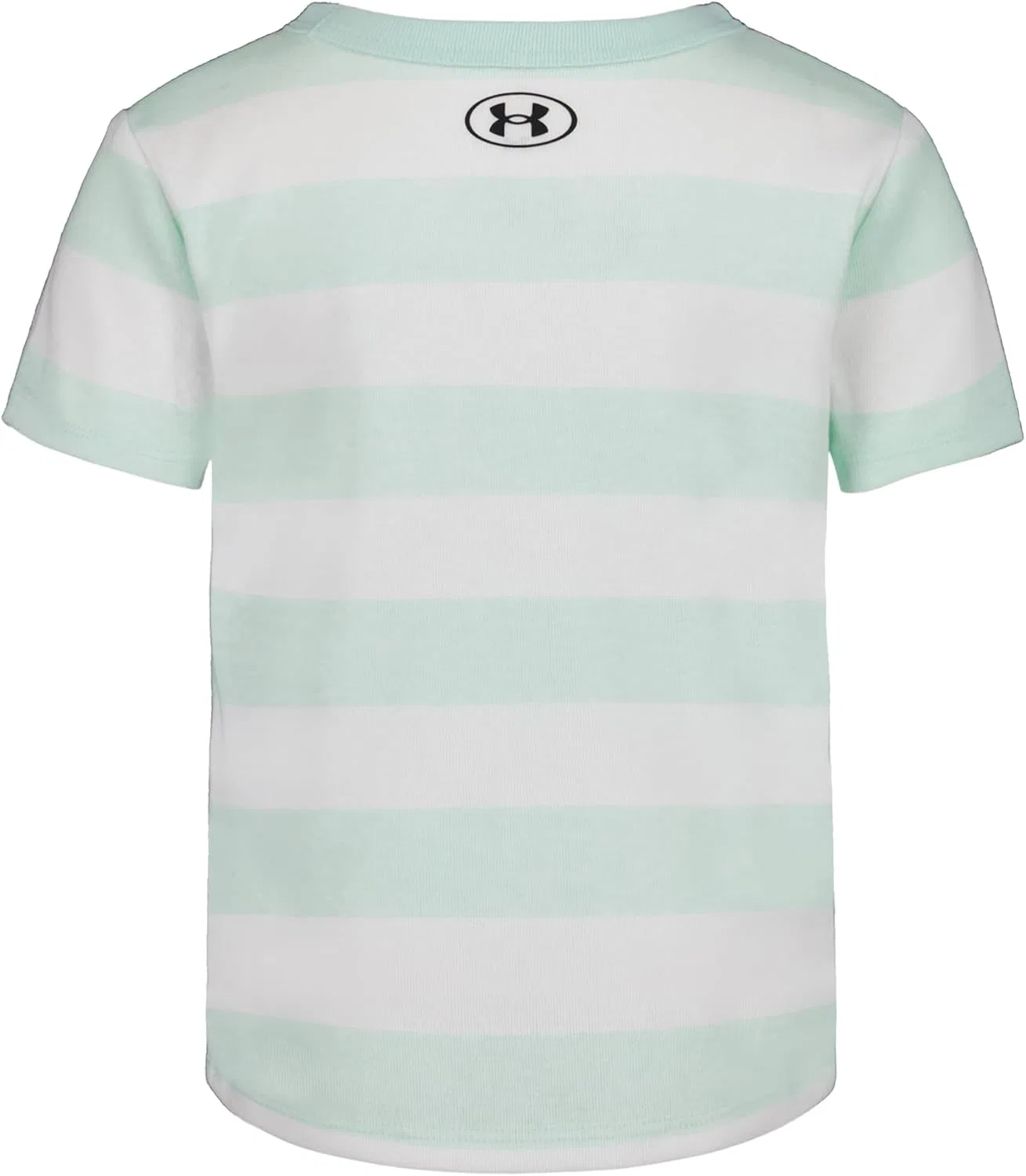 Футболка с коротким рукавом детская Outdoor Collection Under Armour, цвет Rugby Stripe Seaglass Blue — фото 2