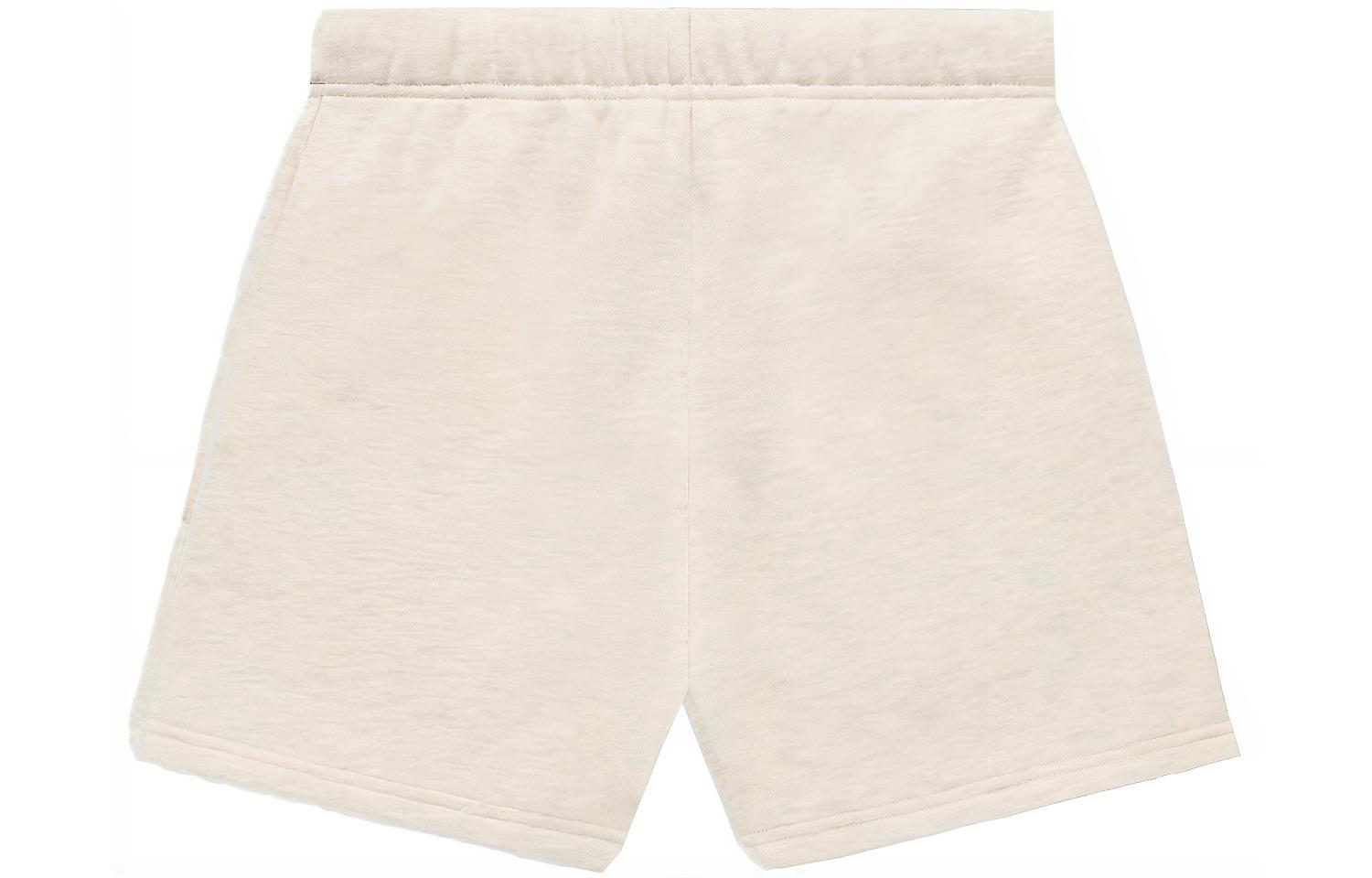 Шорты детские FW21 KidsSweatshort Light Heather Oatmeal Fear Of God Essentials, светло-oat серый — фото 4