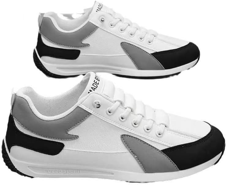 

Мужские кроссовки-оксфорды на шнуровке, легкие повседневные прогулочные туфли, мужская мода, унисекс кеды Hhhchpm, белый