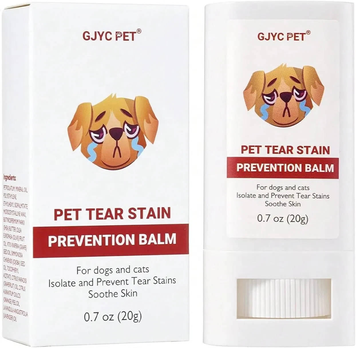 Очищающий увлажняющий бальзам для глаз Gjyc Pet 0.7 oz (20 г)