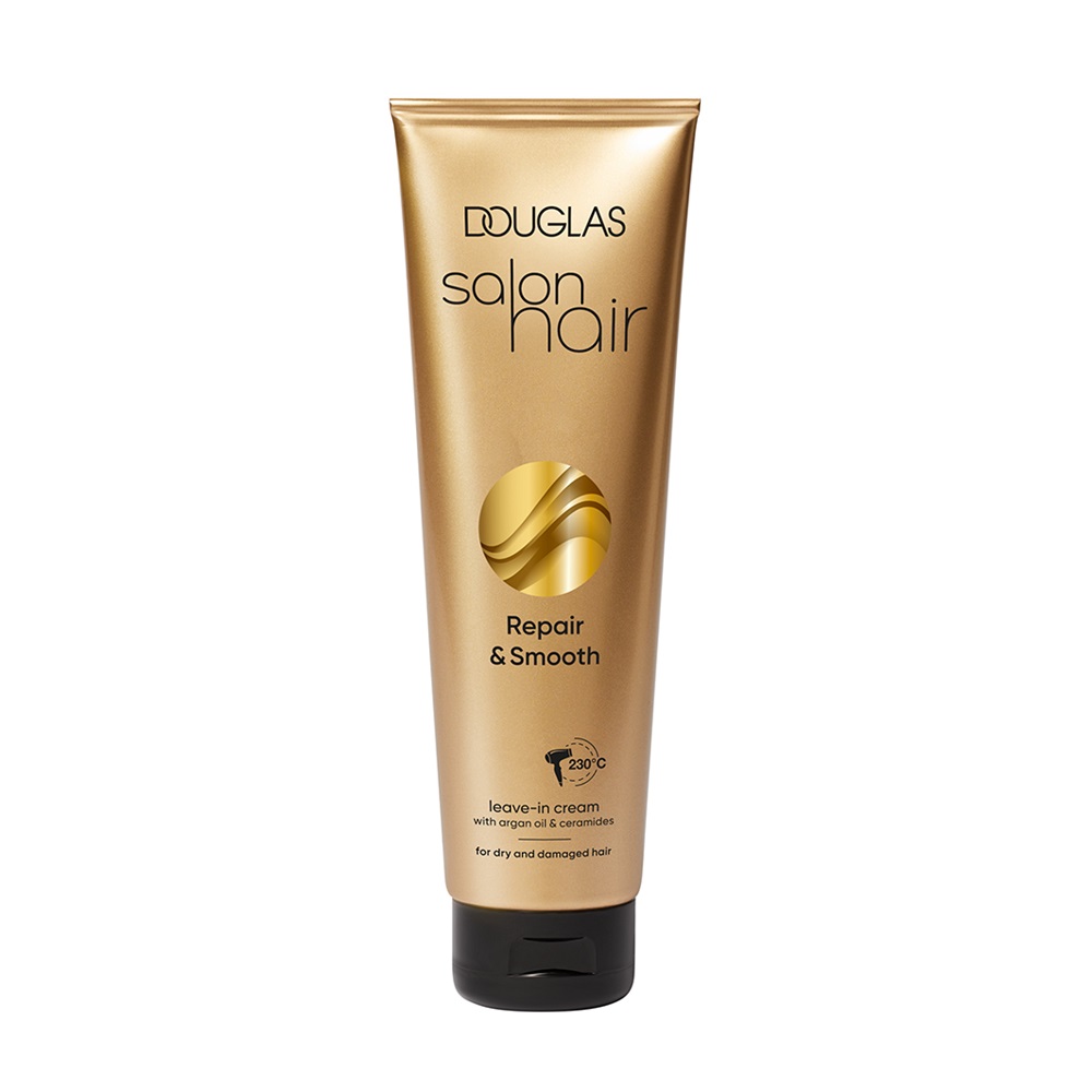 

Восстанавливающий и разглаживающий крем для волос salon hair repair & smooth leave-in cream Douglas Collection, 150 мл
