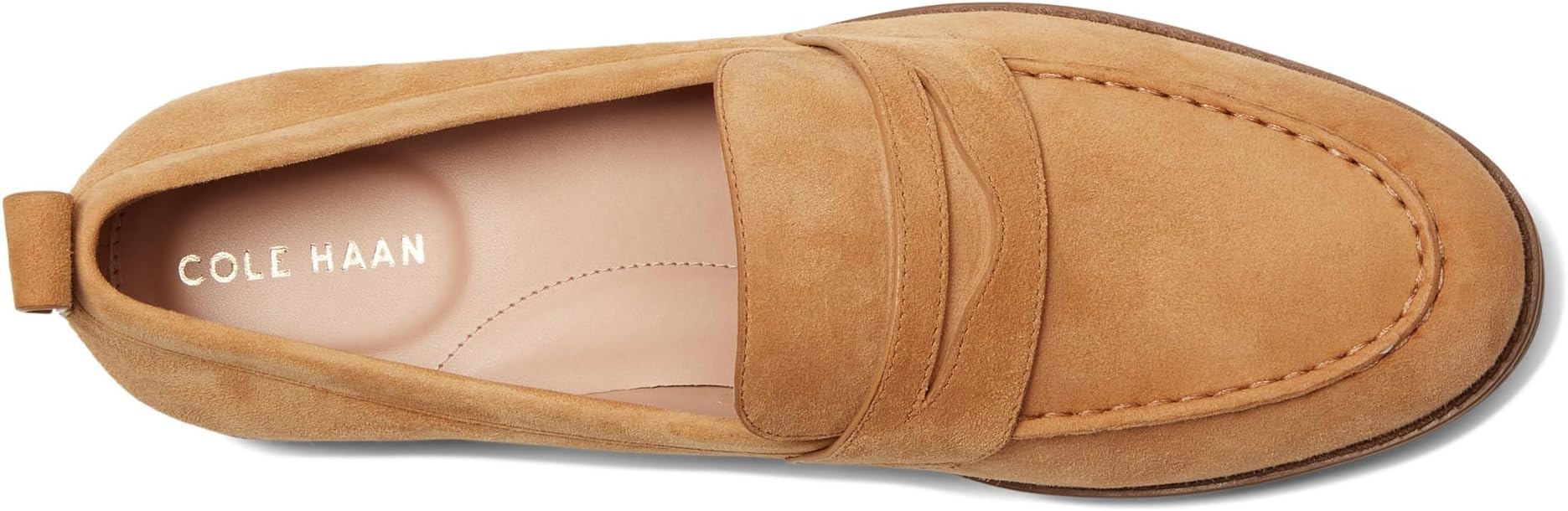 Лоферы Cole Haan Stassi Penny Loafer, цвет Biscuit Suede — фото 2