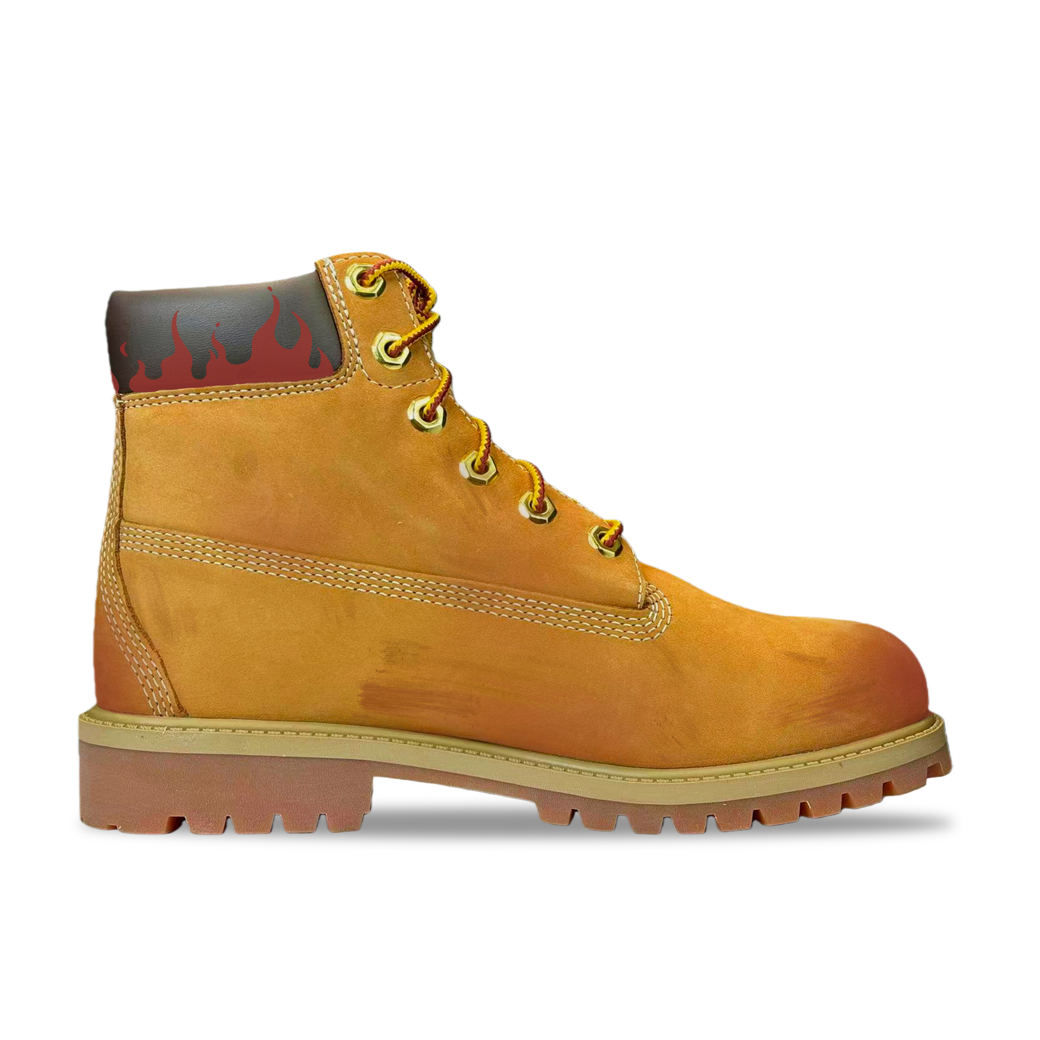 Ботинки Timberland 6-Inch Premium Waterproof, желтый/странник по лесному пожару — фото 3