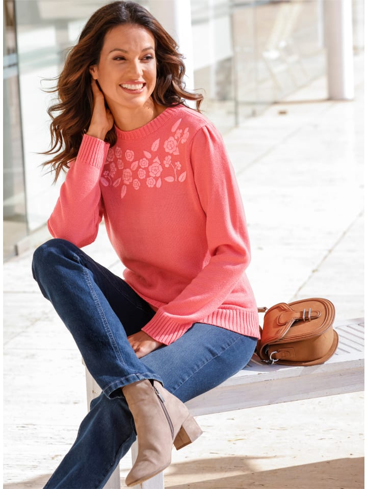 

Свитер с длинными рукавами с рисунком грейпфрута и фламинго WITT WEIDEN