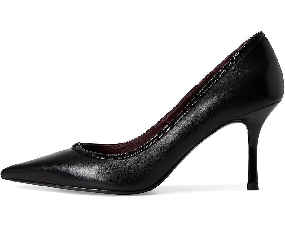 Туфли Tory Burch Double T-Buckle Pump 80 mm, цвет Perfect Black/Perfect Black — фото 4