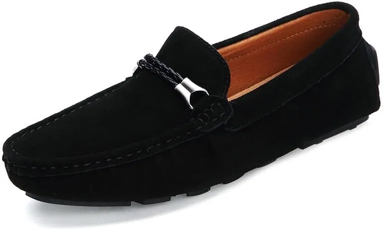 Лоферы мужские кожаные TAYGUM, Black
