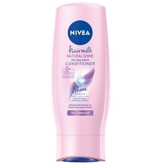 

Мягкий кондиционер, придающий волосам блеск 200мл Nivea, Hairmilk Natural Shine