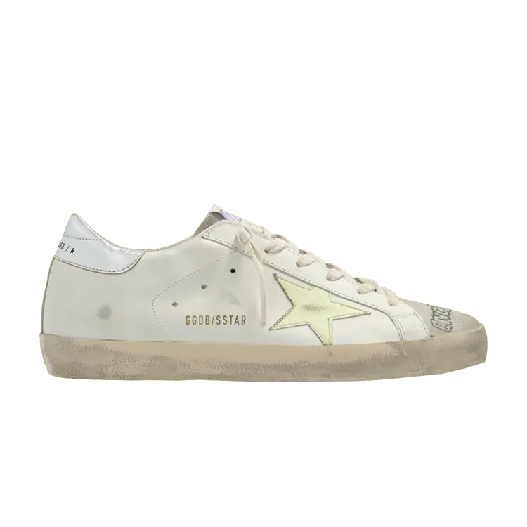 

Кроссовки Golden Goose Wmns Superstar White Yellow, белый