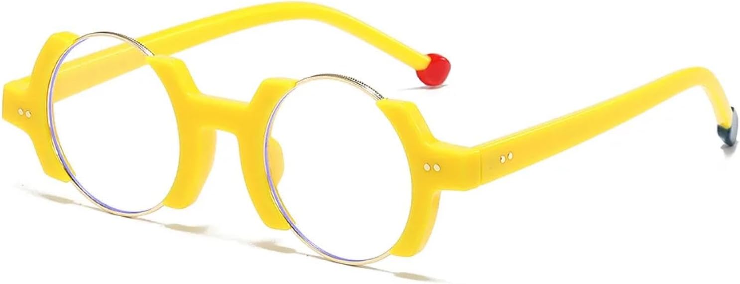 

Популярные модные круглые солнцезащитные очки для женщин и мужчин в стиле панк с заклепками, роскошные, с градиентным покрытием и защитой от УФ-излучения UV400 TYUVIVO, 12