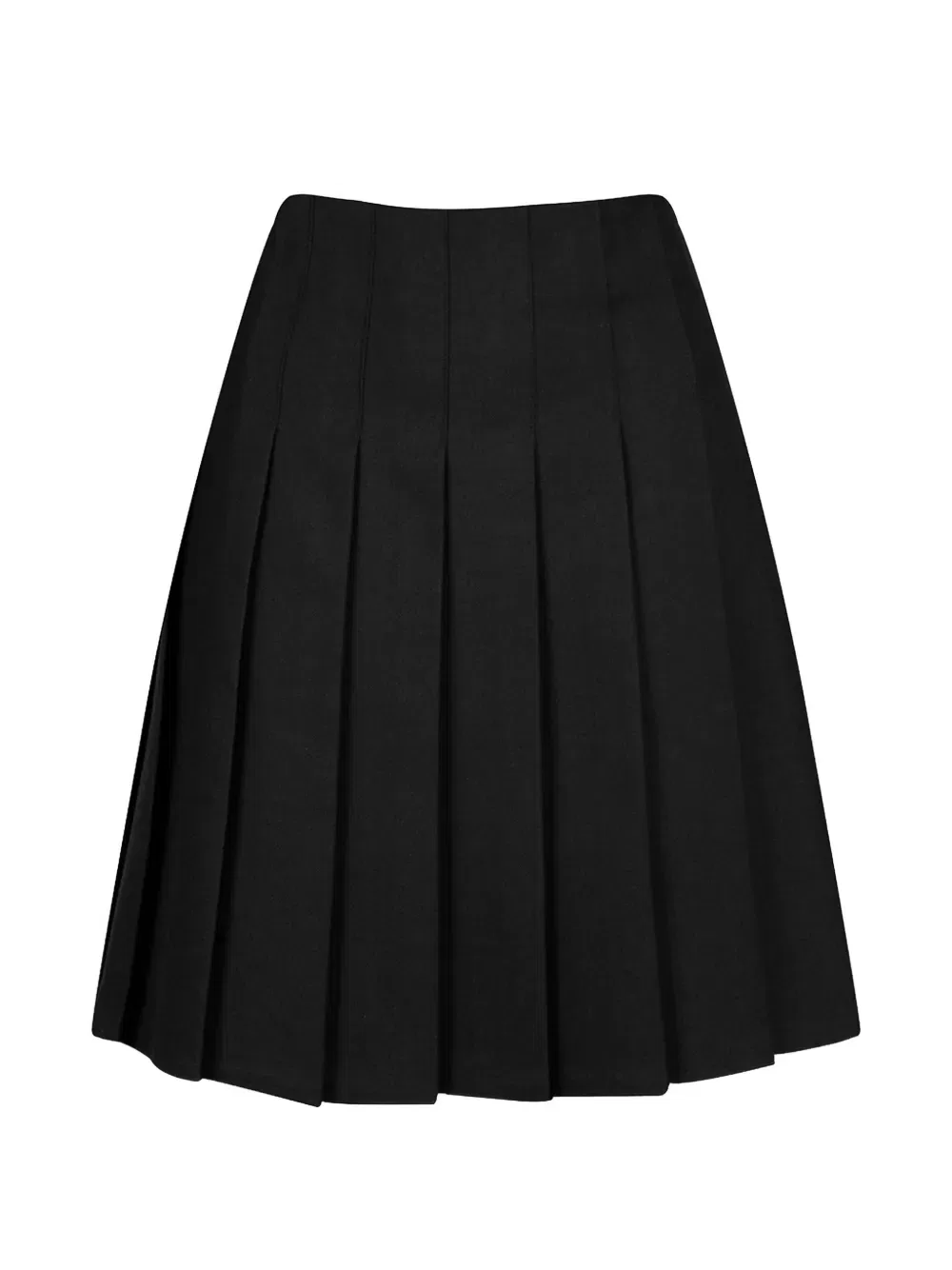 Складчатая юбка, прошитая по нити Zeco Schoolwear Kids, черный — фото 2