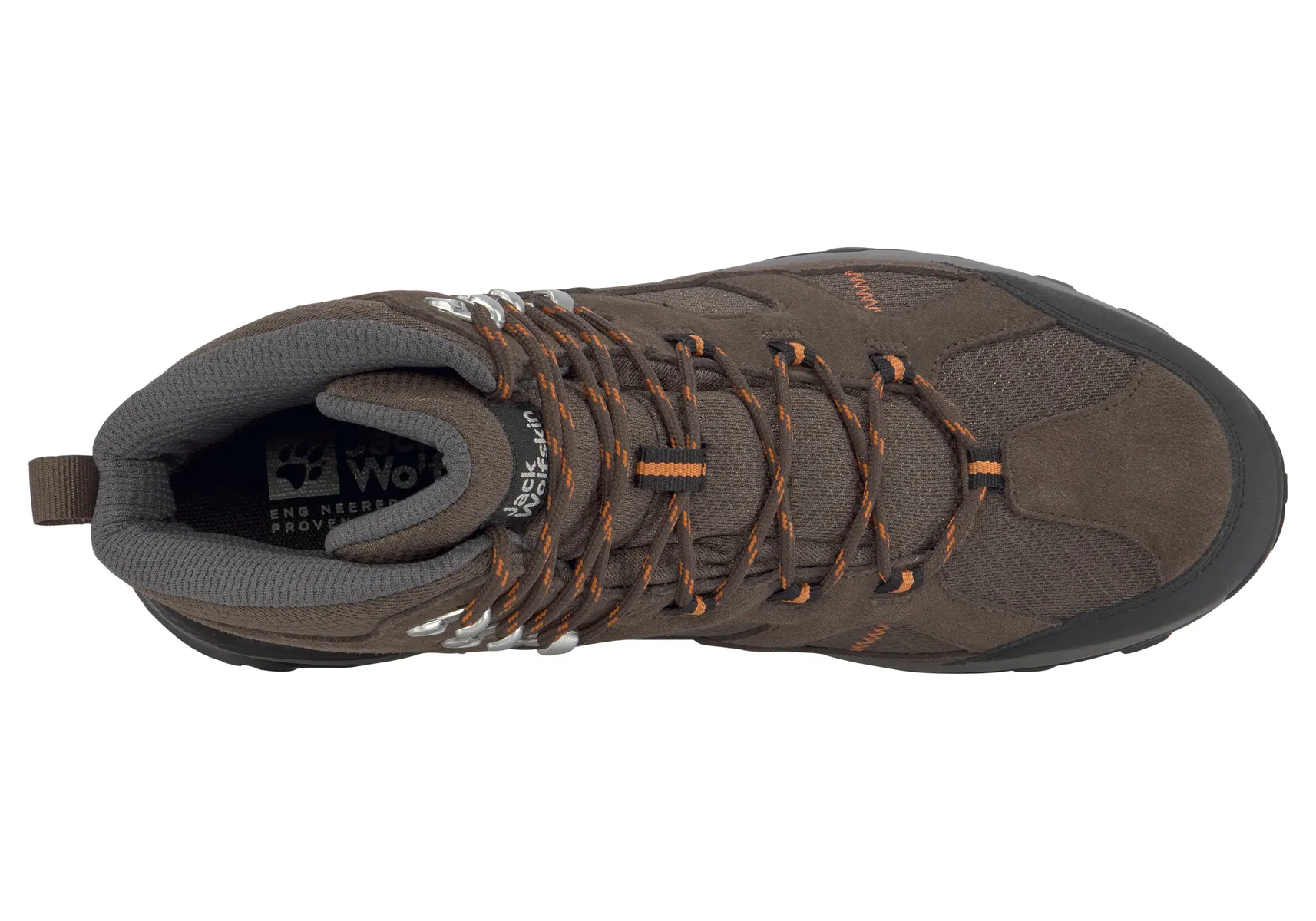 Кроссовки Jack Wolfskin "TRAIL HIKER TEXAPORE MID M", водонепроницаемые, цвет Bear — фото 4