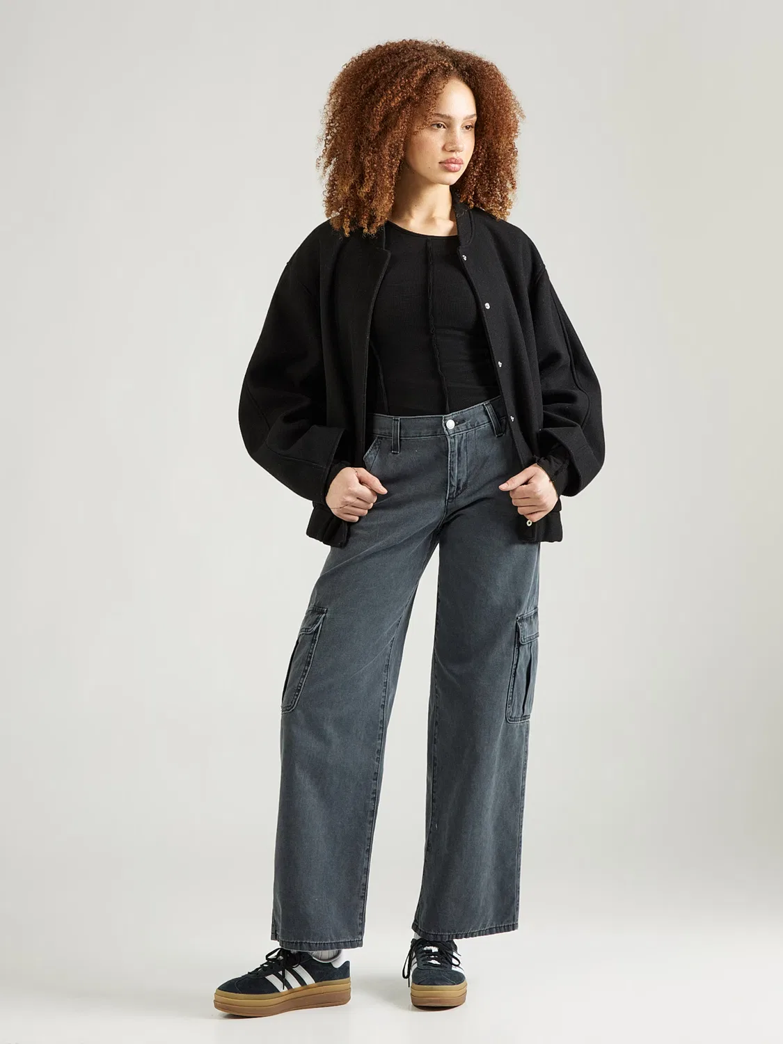 Свободные джинсы-карго 'SUPERLOW LOOSE CARGO ND' Levi'S , Dark Blue — фото 4