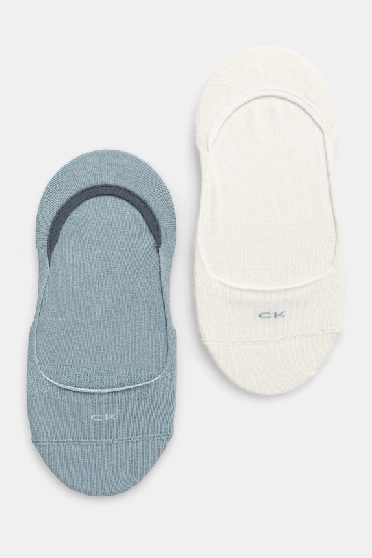 

Носки 2 пары Calvin Klein, бирюзовый
