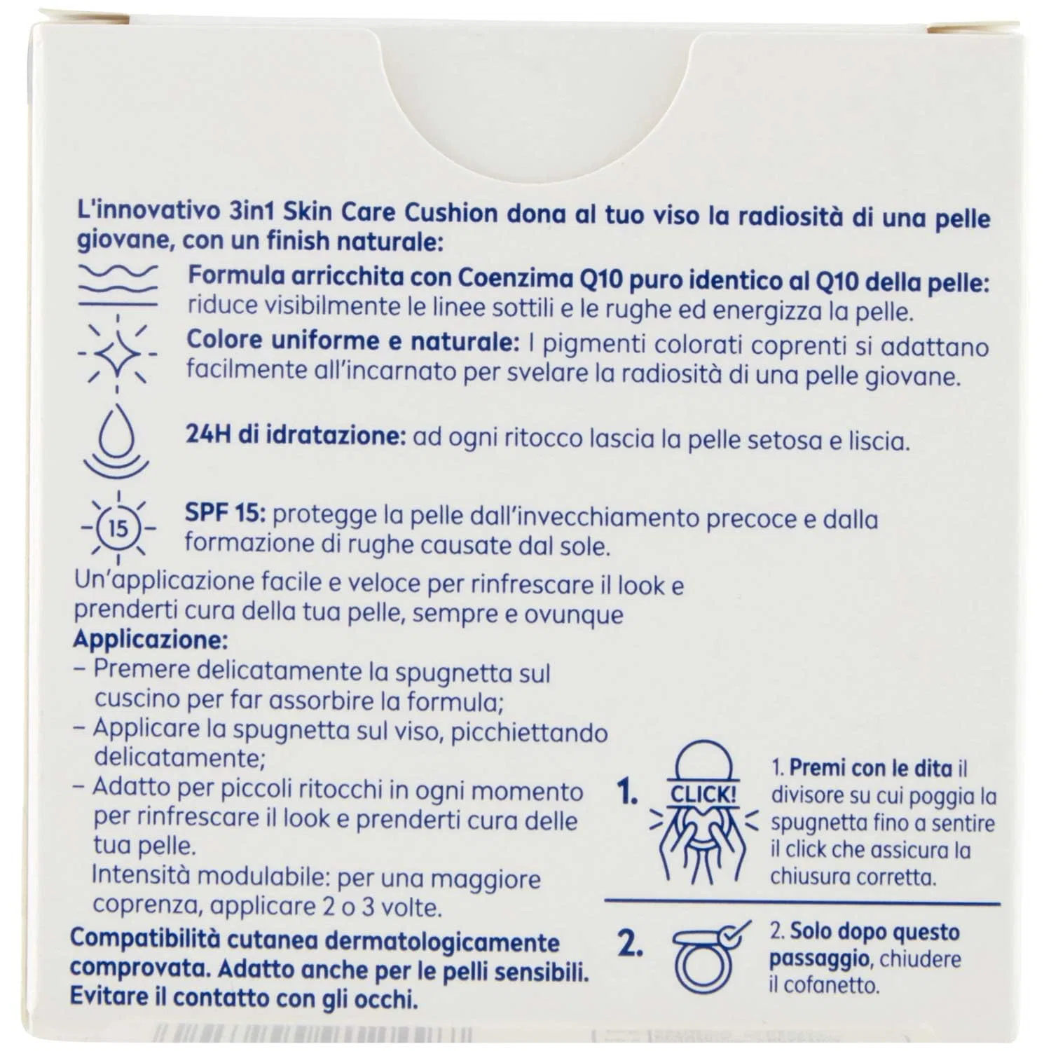 Тональный кушон «Q10 Plus Anti Age 3 в 1 01 Light Medium» от Nivea Nivea — фото 3