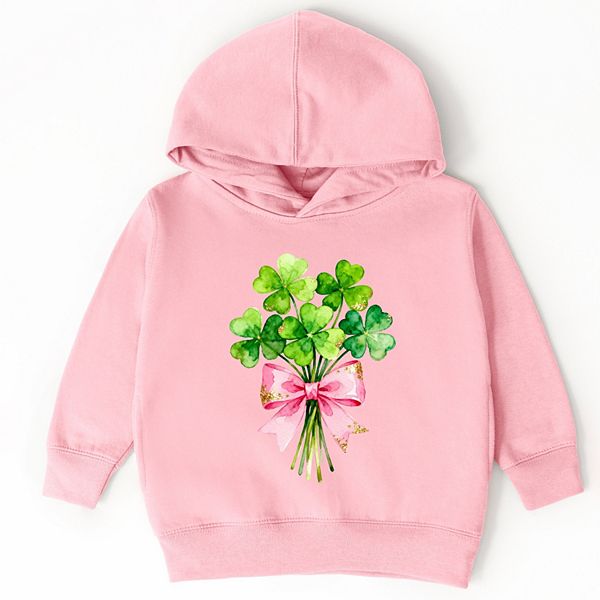 

Толстовка с капюшоном для малышей Clover watercolor bouquet The Juniper Shop, Pink