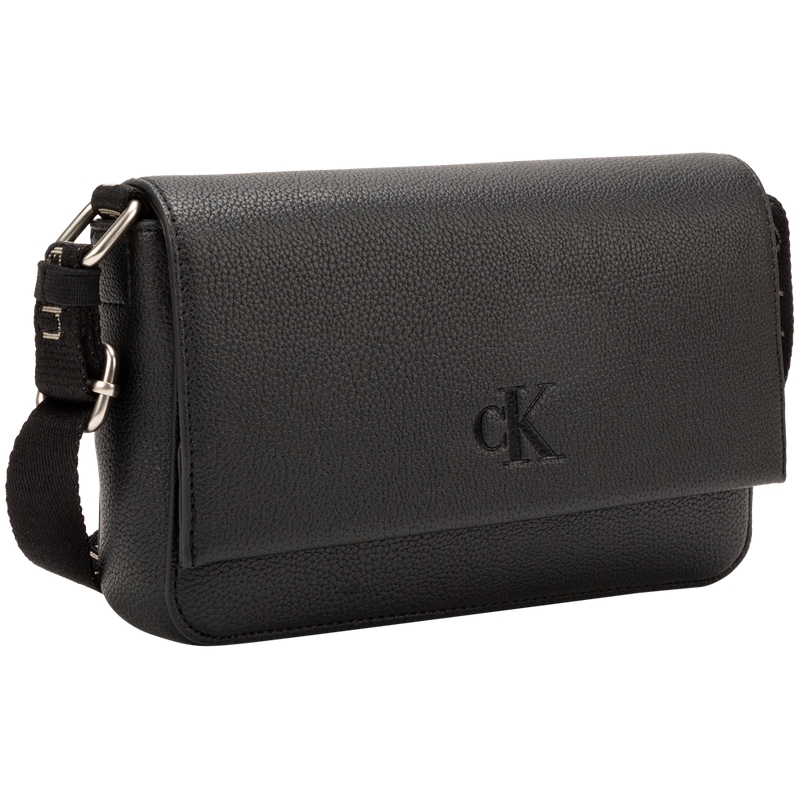 

CALVIN KLEIN Сумка через плечо из комбинированного материала малая женская Space Black, UB1-Space Black