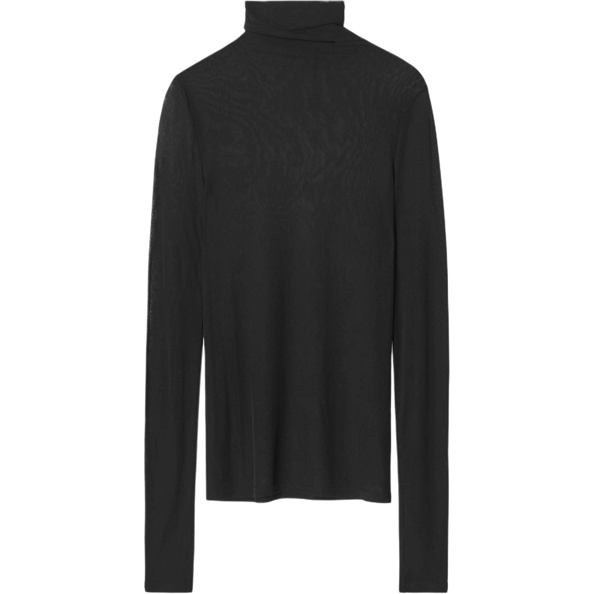 

COS Обычная футболка женская черная