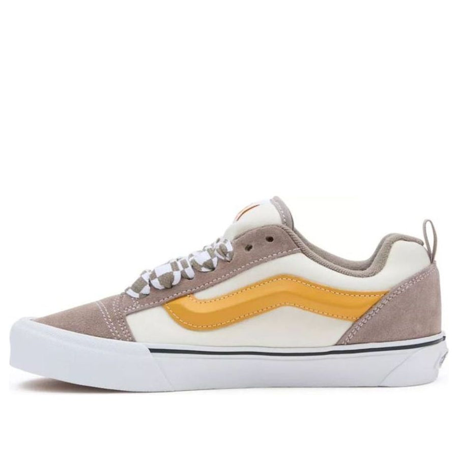 

Кроссовки Vans Knu Skool 'Mega Check Grey Marshmallow', серый