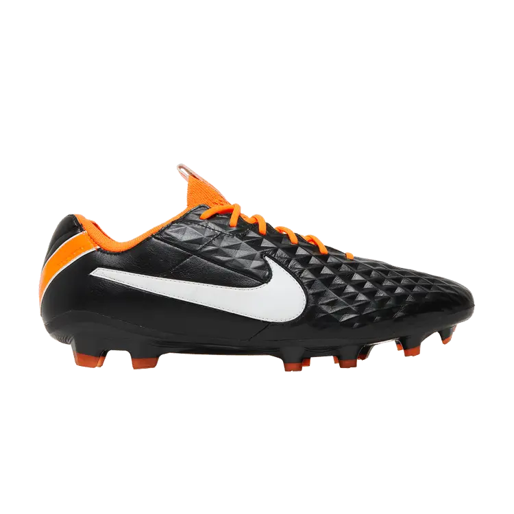 

Бутсы Nike Tiempo Legend 8 Elite FG 'Black Total Orange', черный