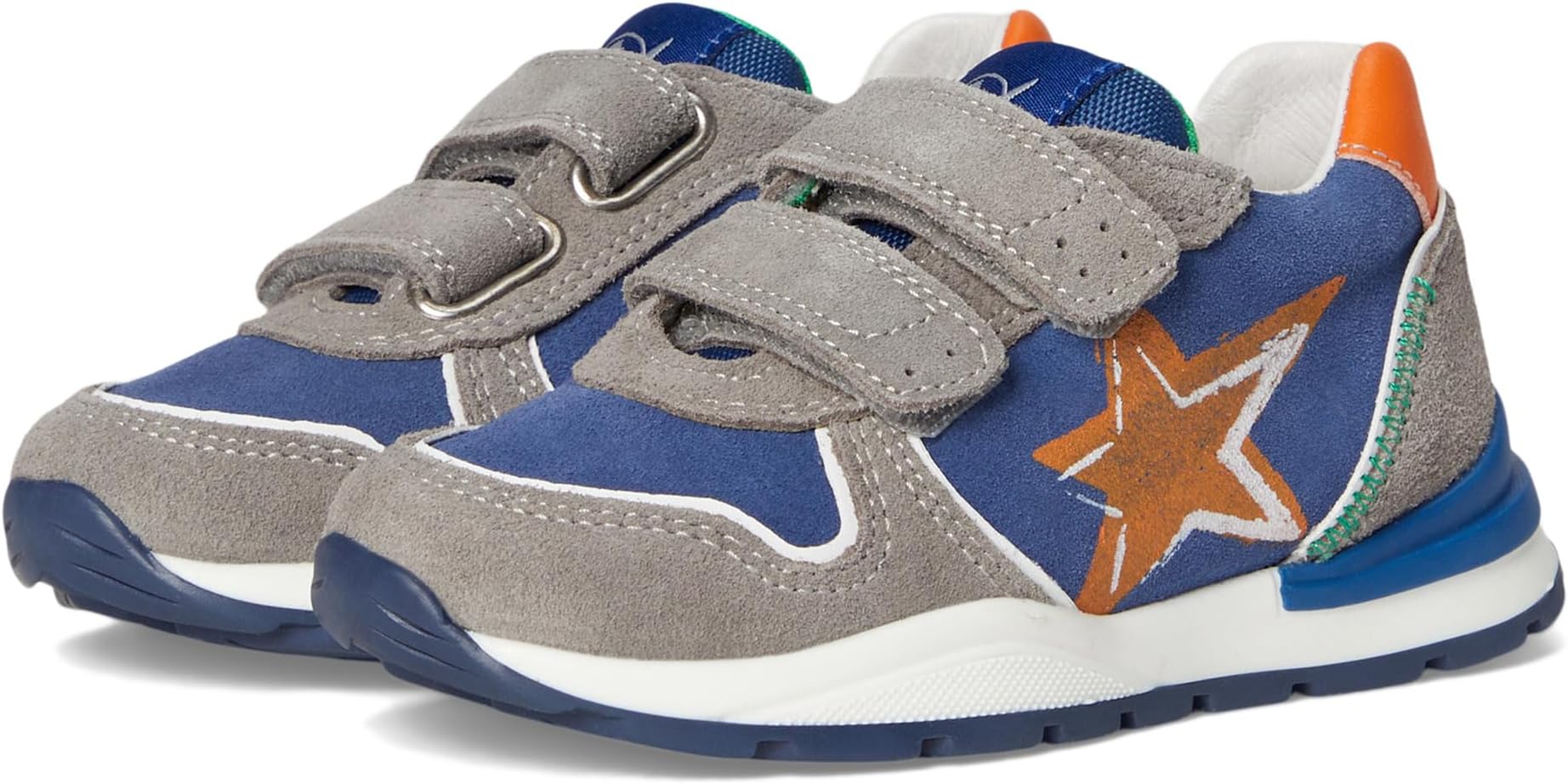 

Кроссовки Naturino Roy 2 Vl, Grey/Azure/Orange