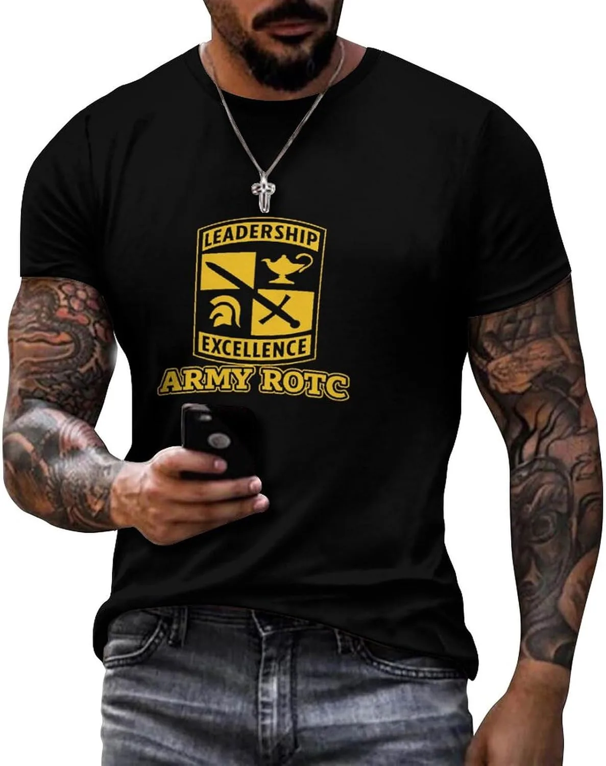 

Футболка Army ROTC с коротким рукавом Eafxzmlrq