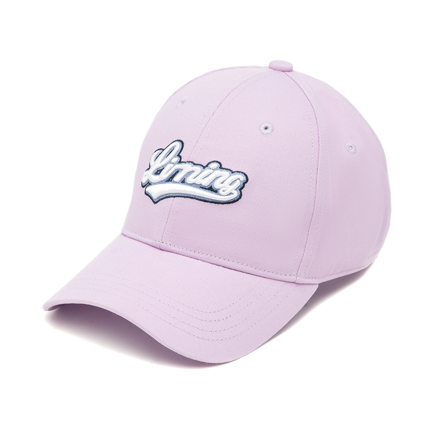 

LINING Хлопковая бейсболка детская розовая, Pink