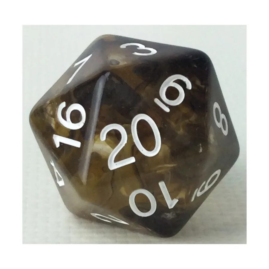 

29 мм d20 — Укус оборотня с цифрами, Class & Creature Dice - Singles