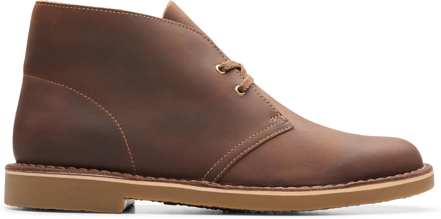 Мужские ботинки Clarks Shepton с шнуровкой, Beeswax Leather — фото 2