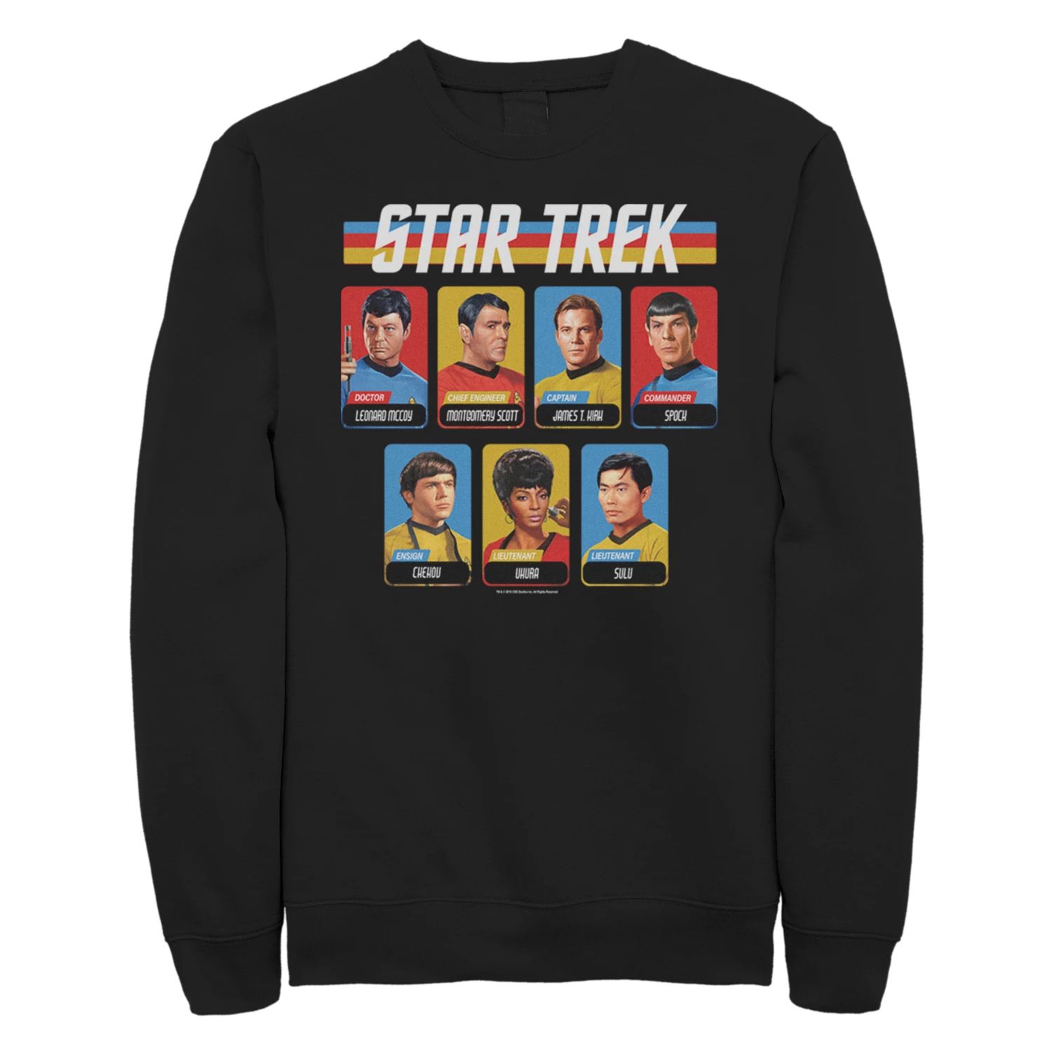 

Толстовка для юниоров Star Trek The Original Series Rainbow Group Shot Crew Licensed Character