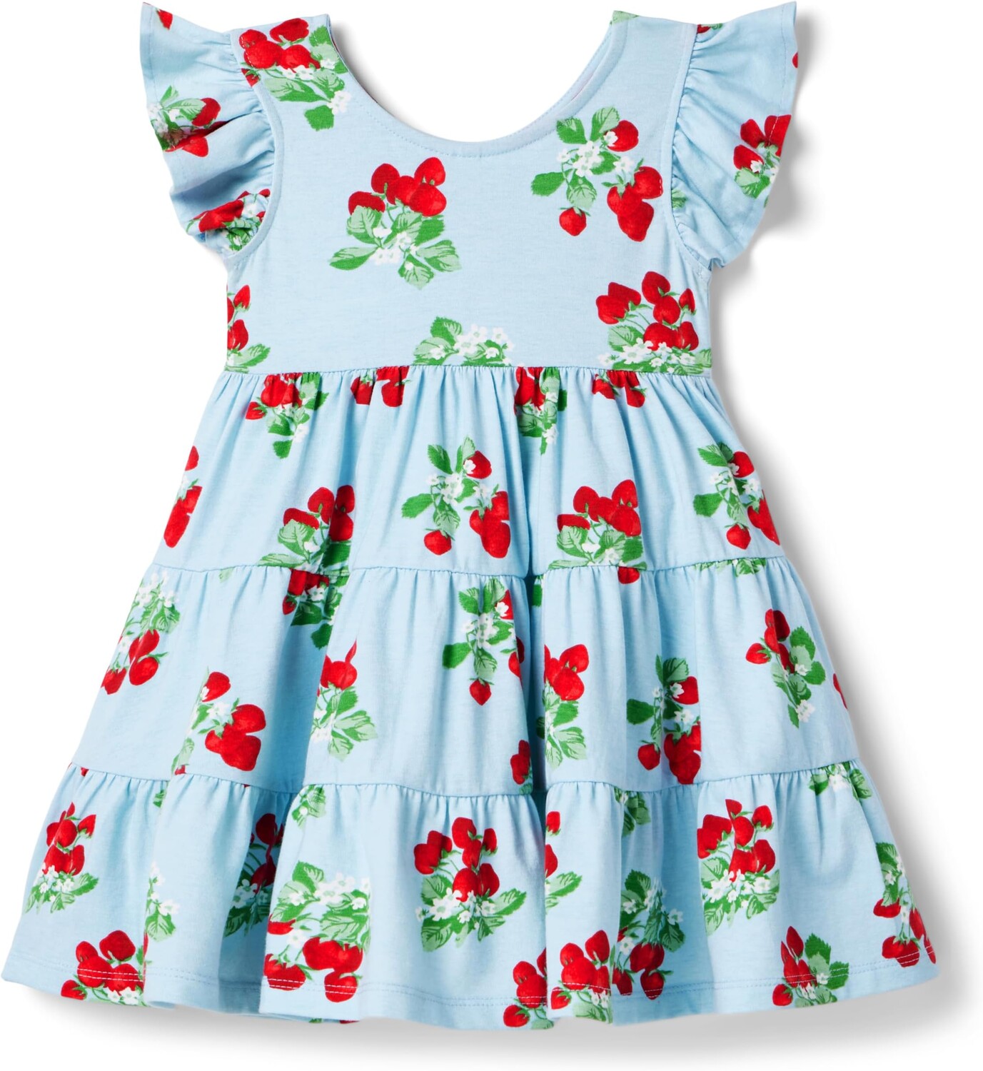 

Платье Janie and Jack Strawberry Dress, синий