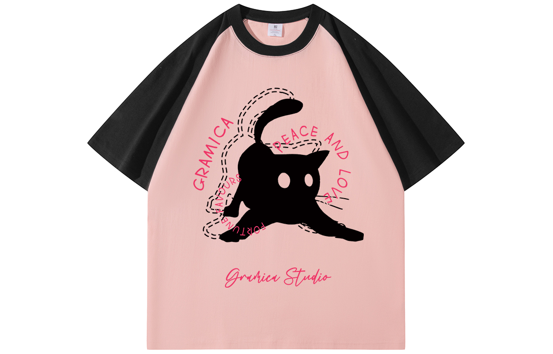 

Футболка унисекс GRAMICA, абрикос и кофе
