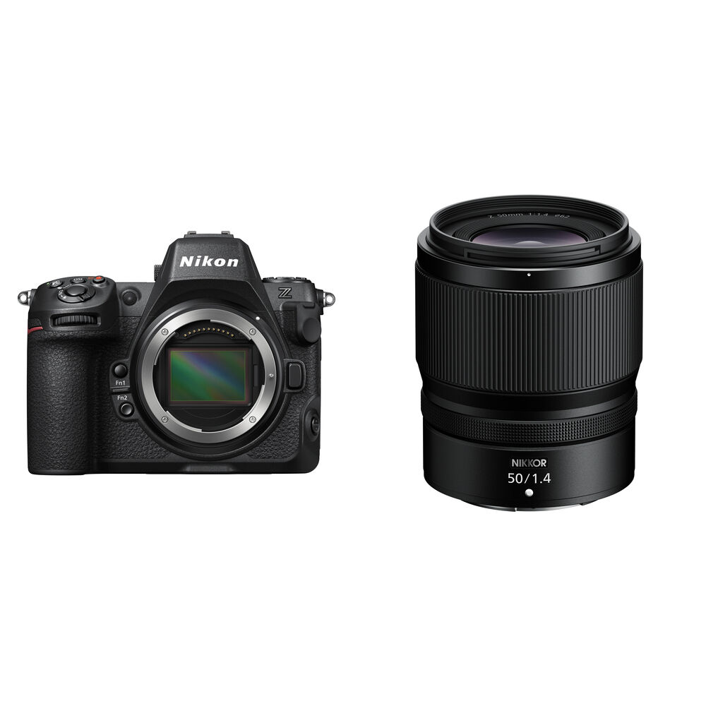

Беззеркальная камера Nikon Z8 Mirrorless Camera with 50mm f/1.4 Lens Kit