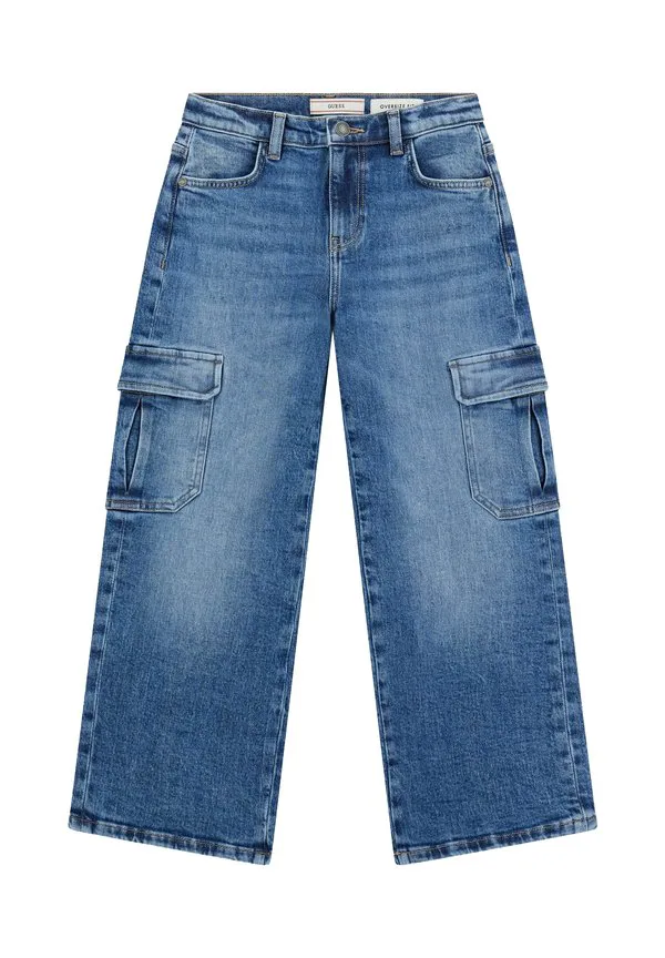 Джинсы свободного кроя entspannte Guess, Blau