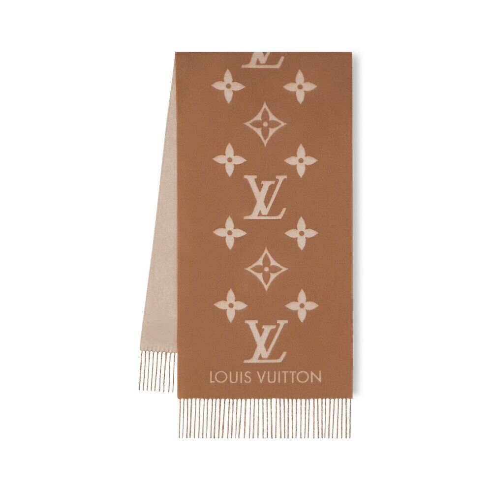 

Шарф Рейкьявика Louis Vuitton, бежевый
