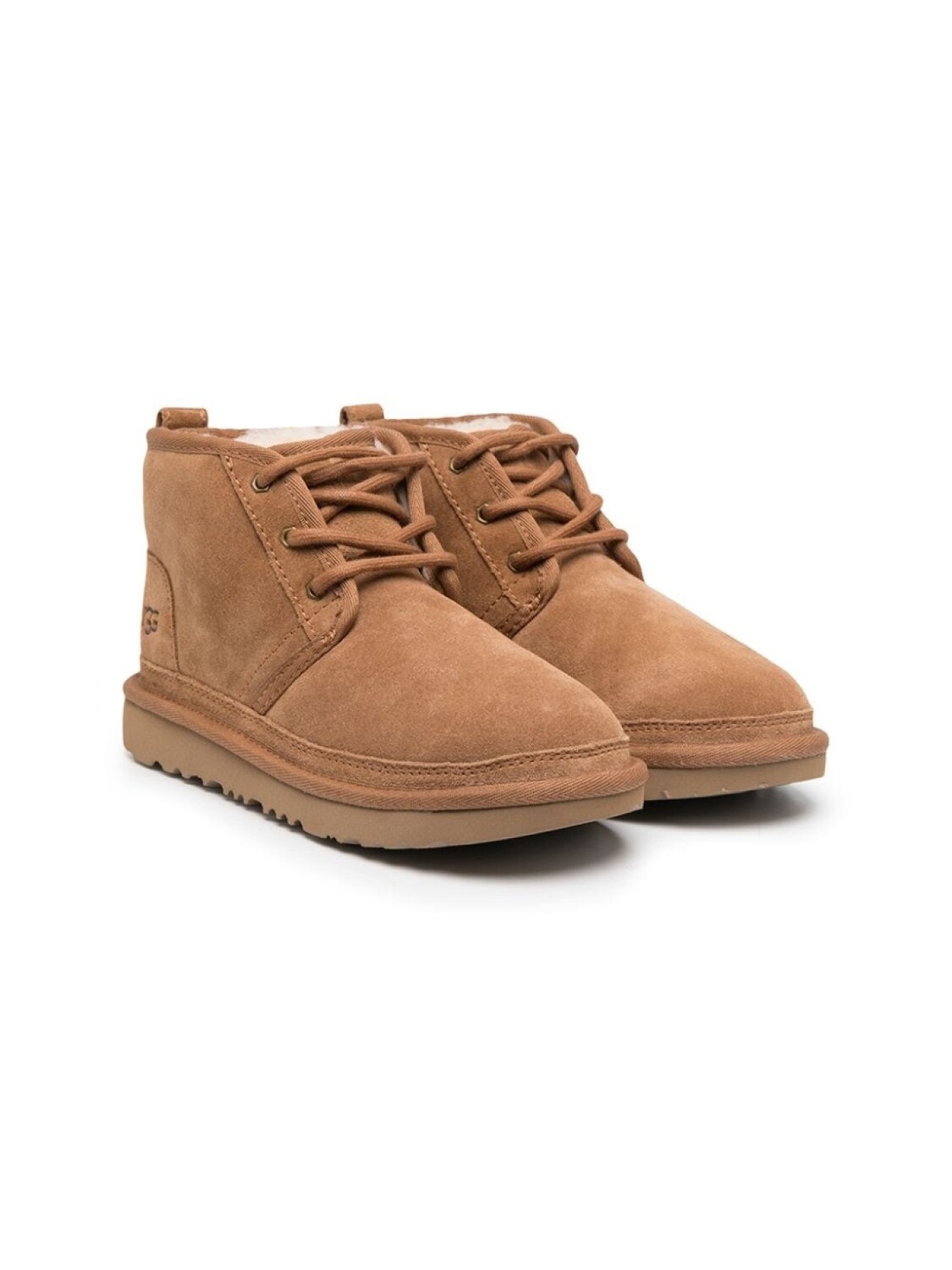

UGG Kids ботинки на шнуровке, нейтральный цвет