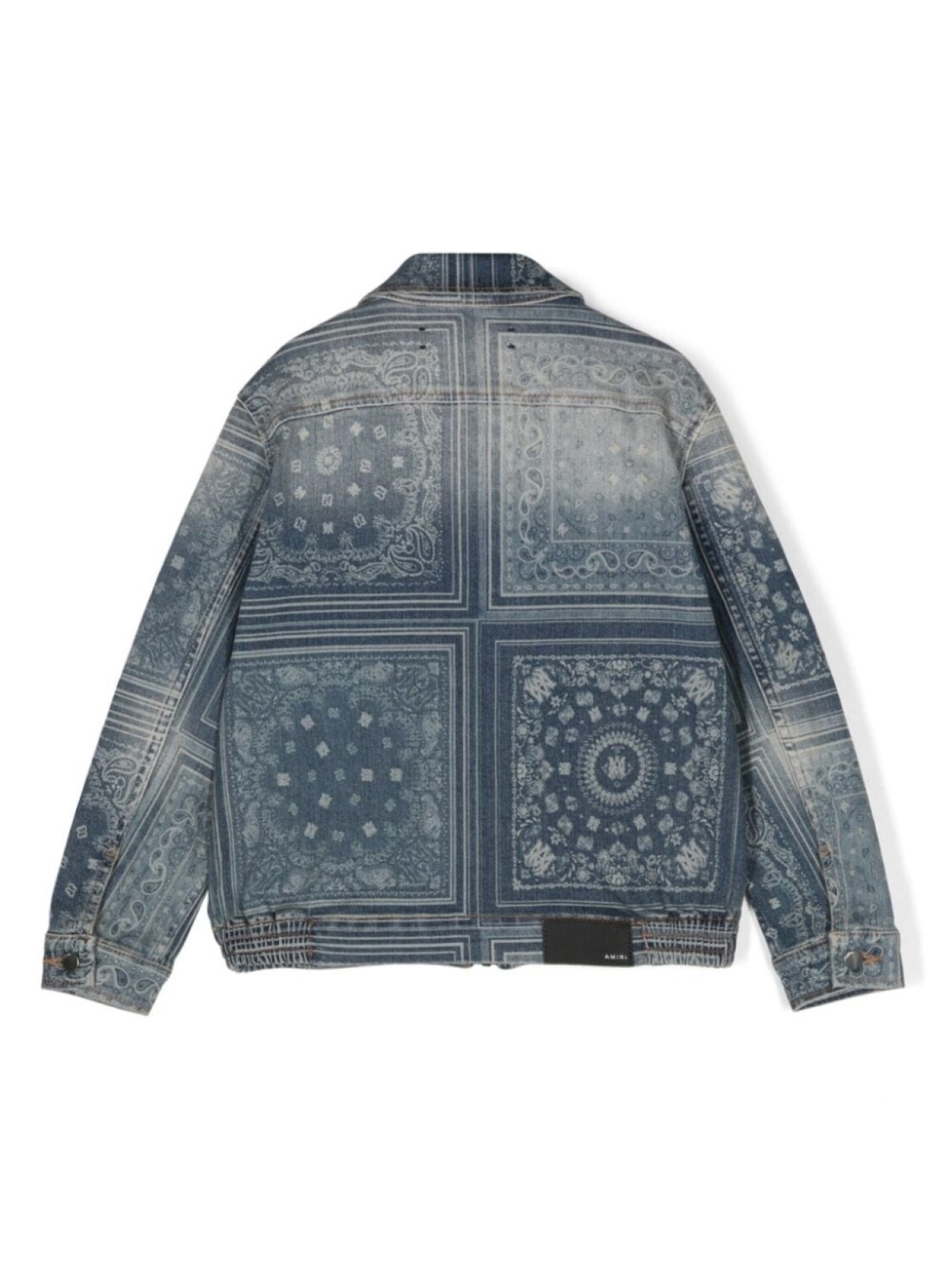 

AMIRI KIDS куртка Bandana на молнии, синий