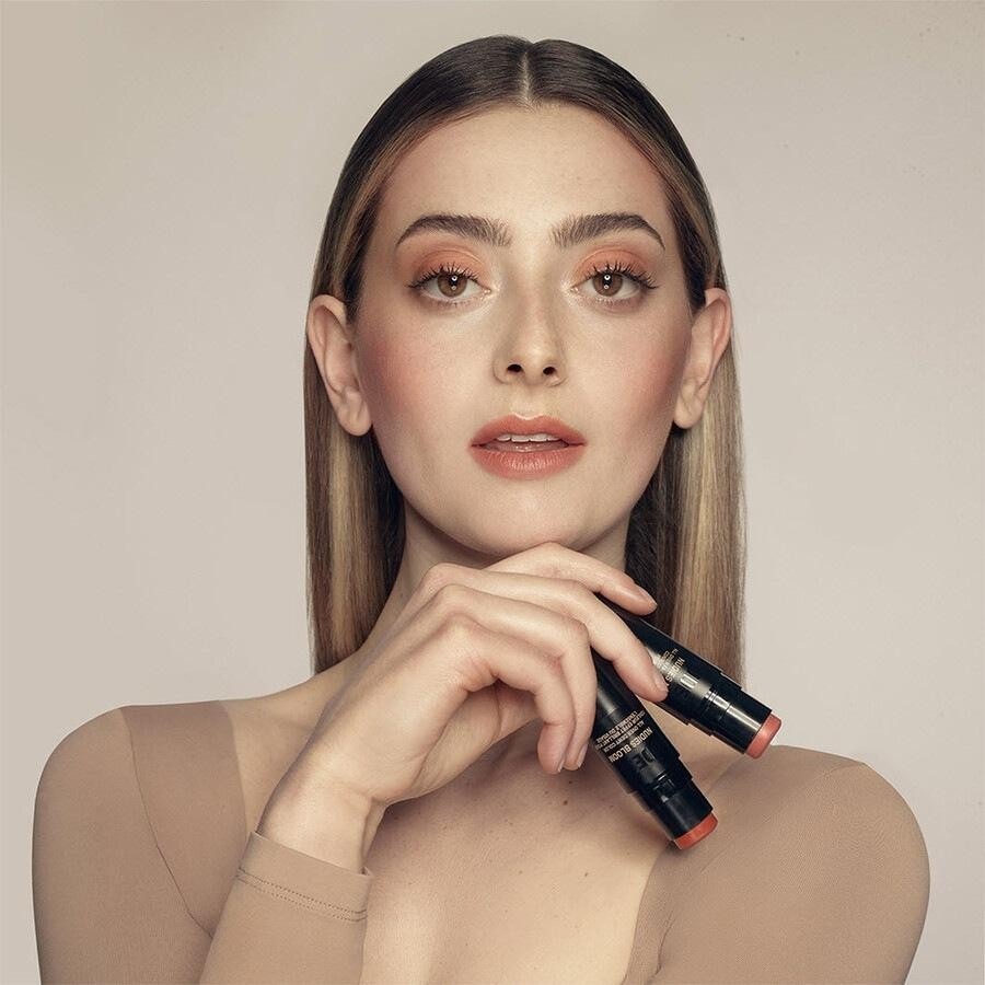 Румяна nudies matte all over face blush color Nudestix, cherie, вес 7 гр. — фото 4