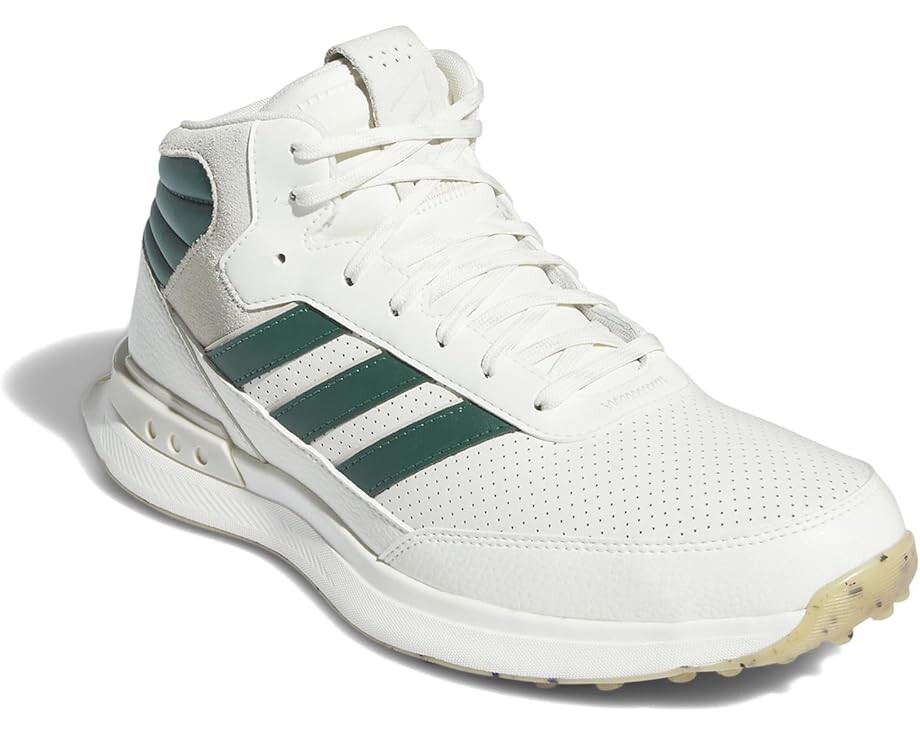 Кроссовки adidas S2G Mid Spikeless Golf Shoes, цвет Off White/Collegiate Green/Alumina