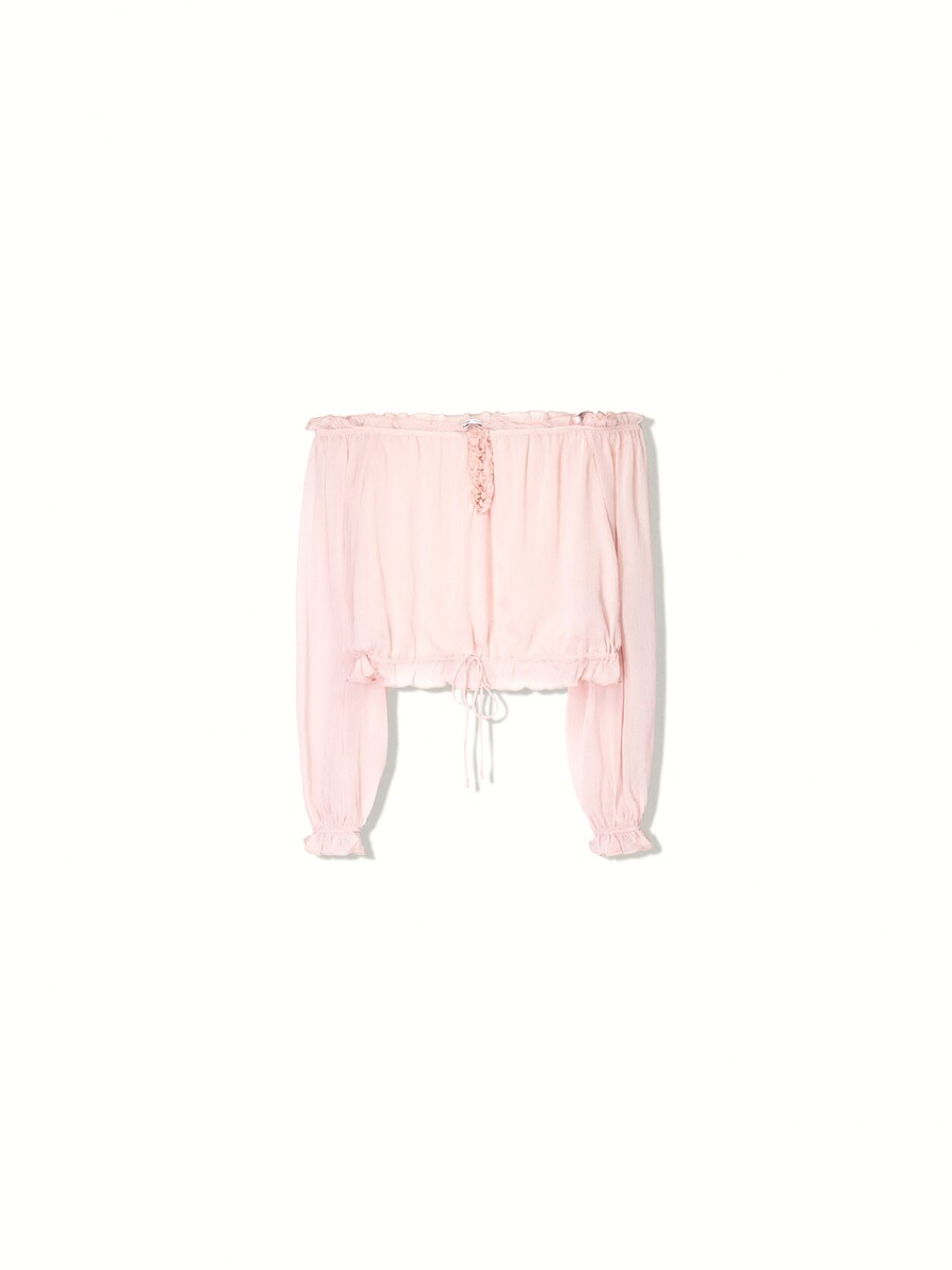 

Блузка Bershka, розовый