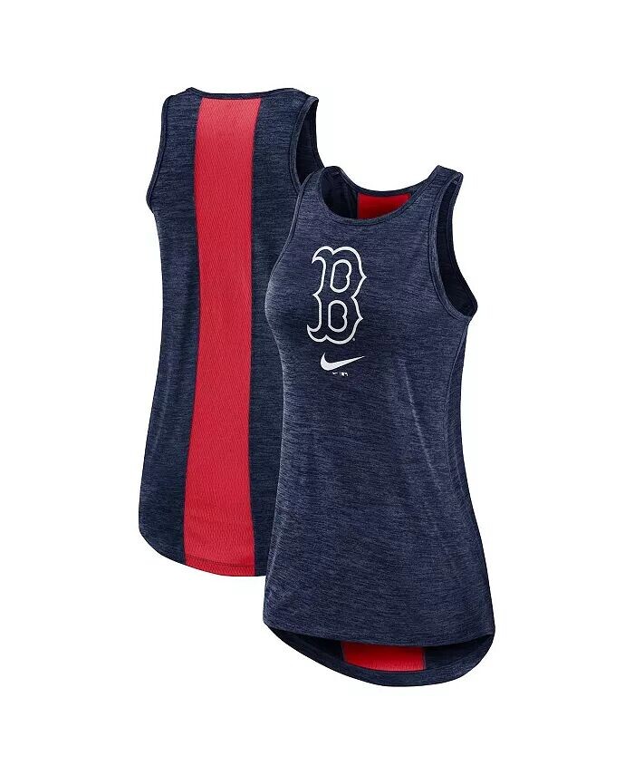 

Женская темно-синяя майка Boston Red Sox Right Mix с высоким воротником Nike