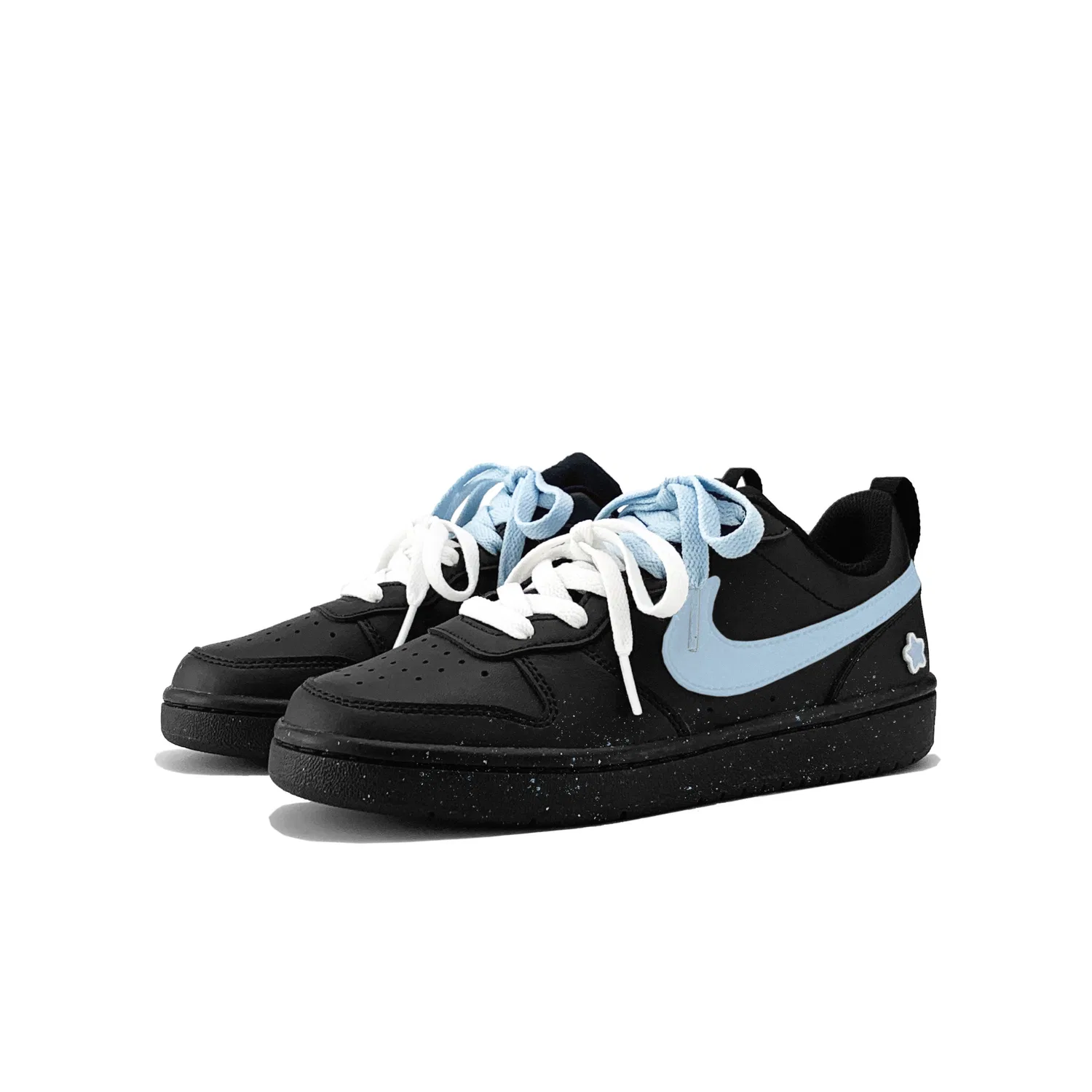 Кроссовки детские Nike Court Borough Starfall Ink Blue — фото 4