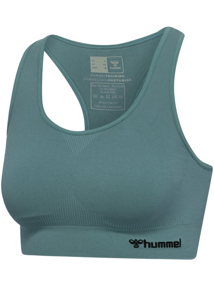 

Спортивная рубашка синего цвета Hummel