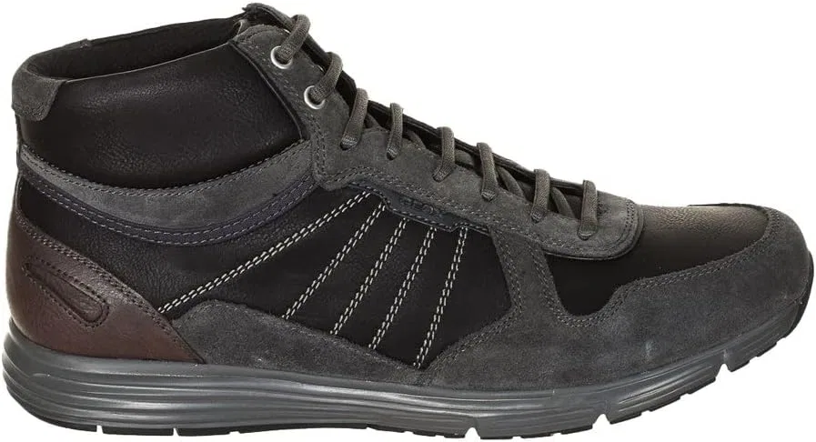 Мужские высокие кроссовки Geox Uomo Dynamic C, Darkgray