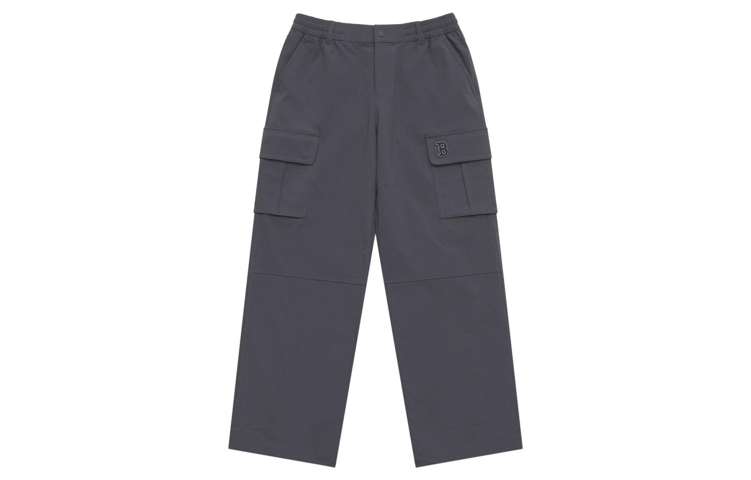 

MLB Коллекция в стиле Preppy Boston Red Sox SS25 карго штаны унисекс Charcoal Gray