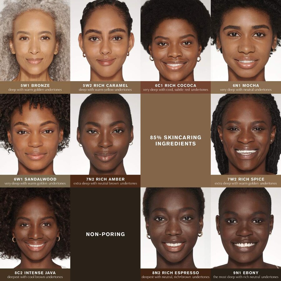 Тональный крем-сыворотка Futurist Skin Tint Serum Foundation SPF 20 с глицерином Estée Lauder, 1 oz, 7N2 Rich Amber — фото 4